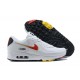 Nike Air Max 90 Uomo Scarpe Bianco and Rosso