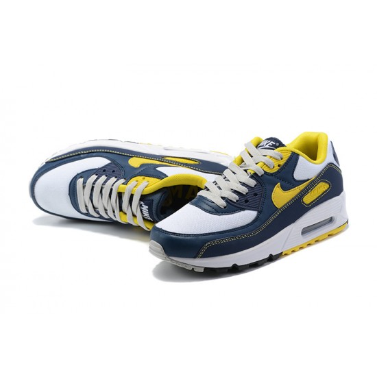 Nike Air Max 90 Uomo Scarpe Giallo Blu DC9845-101