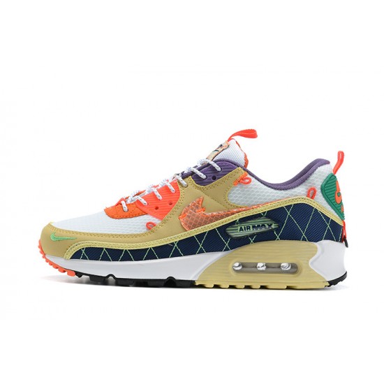 Nike Air Max 90 Uomo Scarpe Giallo Arancione CZ9078-784