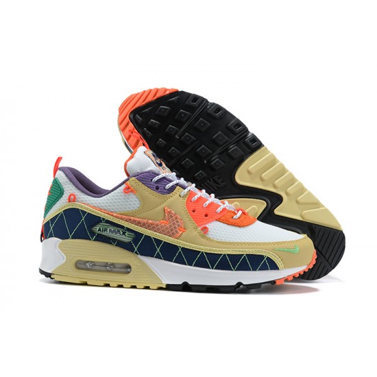 Nike Air Max 90 Uomo Scarpe Giallo Arancione CZ9078-784