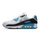 Nike Air Max 90 Donna/Uomo Scarpe Laser Blu and Bianco