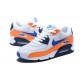 Nike Air Max 90 Donna/Uomo Scarpe Arancione Blu AJ1285-104