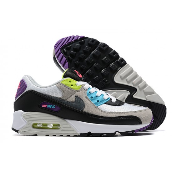 Nike Air Max 90 Donna Scarpe Nero Grigio DR9900-100