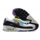 Nike Air Max 90 Donna Scarpe Nero Grigio DR9900-100