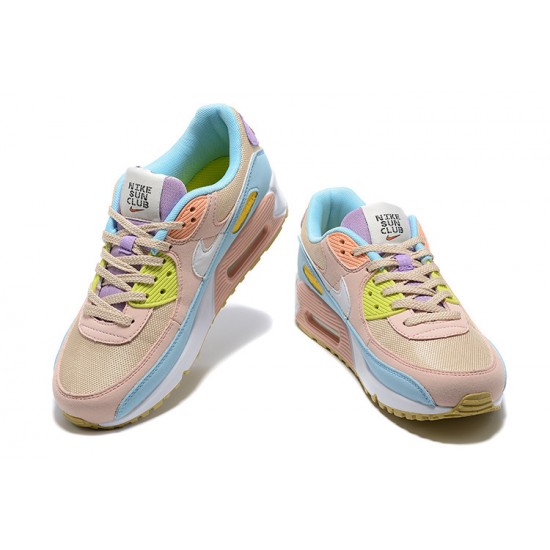 Nike Air Max 90 Donna Scarpe Rosa Blu DJ9997-100