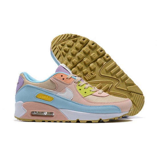 Nike Air Max 90 Donna Scarpe Rosa Blu DJ9997-100