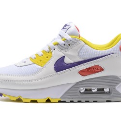 Nike Air Max 90 Donna Scarpe Bianco Giallo