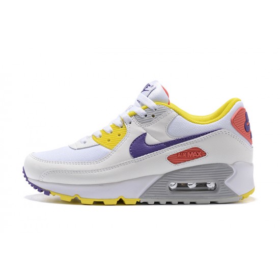 Nike Air Max 90 Donna Scarpe Bianco Giallo