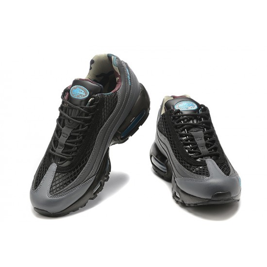 Nike Air Max 95 TT Uomo Scarpe Aegean Storm Grigio Nero FB2709-002