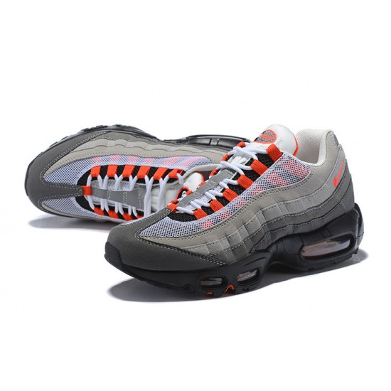 Nike Air Max 95 OG Uomo Scarpe Grigio Rosso AT2865-100