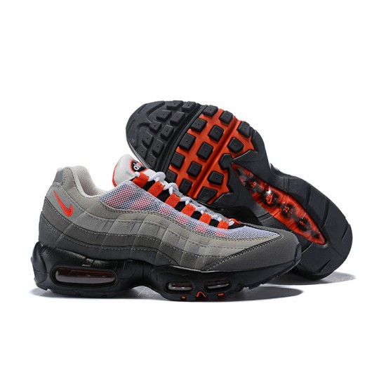 Nike Air Max 95 OG Uomo Scarpe Grigio Rosso AT2865-100