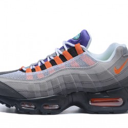 Nike Air Max 95 OG QS Donna/Uomo Scarpe Nerosafety Arancionevolt 810374-078