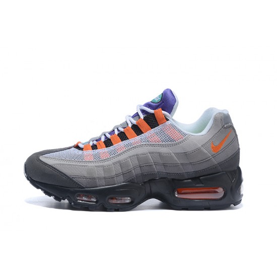 Nike Air Max 95 OG QS Donna/Uomo Scarpe Nerosafety Arancionevolt 810374-078