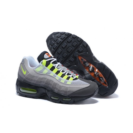 Nike Air Max 95 OG QS Donna/Uomo Scarpe Nerosafety Arancionevolt 810374-078