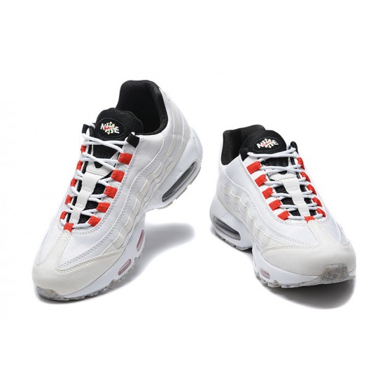 Nike Air Max 95 TT Uomo Scarpe Bianco Nero DQ0268-002