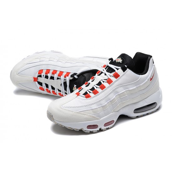 Nike Air Max 95 TT Uomo Scarpe Bianco Nero DQ0268-002