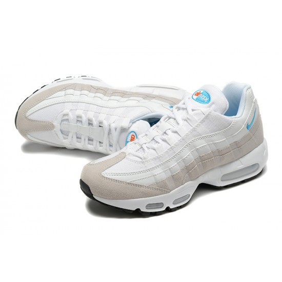 Nike Air Max 95 TT Uomo Scarpe Bianco Blu DJ9981-100