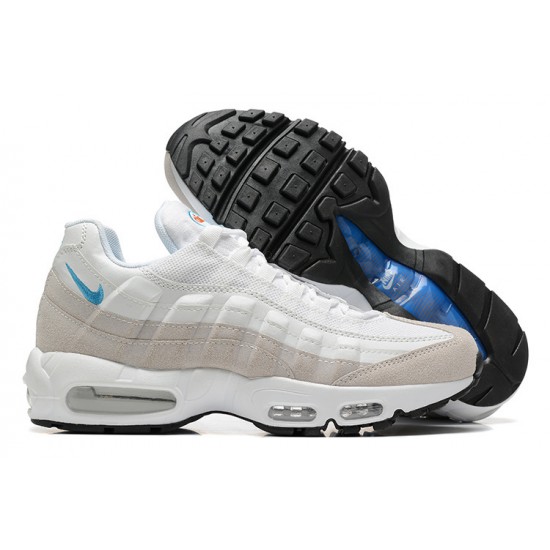 Nike Air Max 95 TT Uomo Scarpe Bianco Blu DJ9981-100