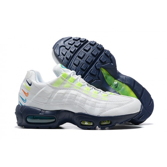 Nike Air Max 95 TT Uomo Scarpe Bianco Blu DX1819-100