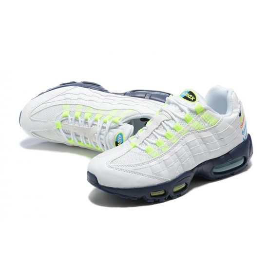 Nike Air Max 95 TT Uomo Scarpe Bianco Blu DX1819-100