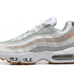 Nike Air Max 95 TT Uomo Scarpe Bianco Grigio and Arancione DM0011-100 