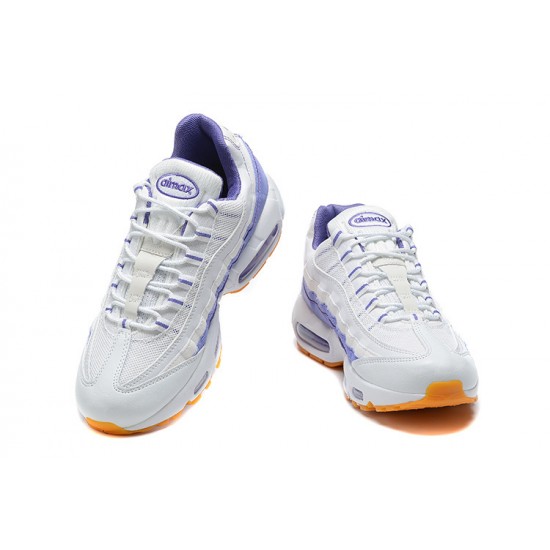 Nike Air Max 95 TT Uomo Scarpe Bianco Viola DM0011-101