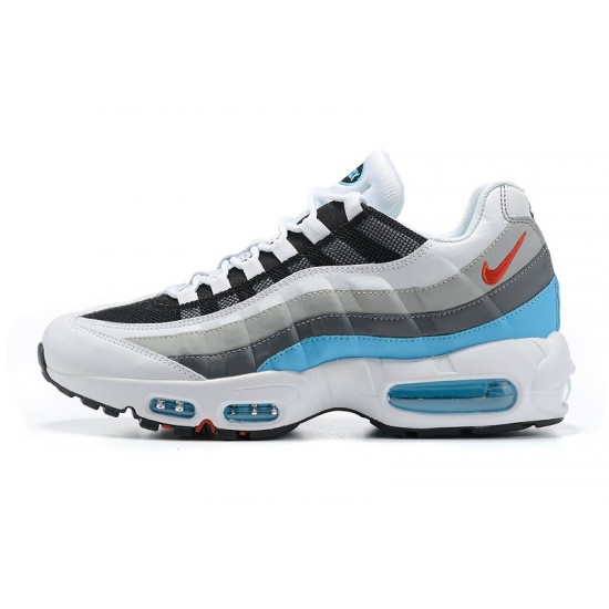 Nike Air Max 95 TT Uomo Scarpe Bianco Rosso Nero CV6971-100