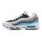 Nike Air Max 95 TT Uomo Scarpe Bianco Rosso Nero CV6971-100