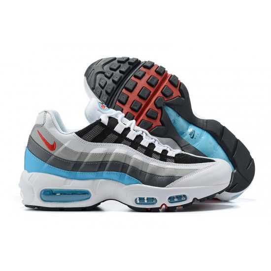 Nike Air Max 95 TT Uomo Scarpe Bianco Rosso Nero CV6971-100