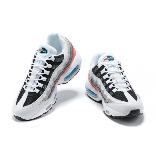 Nike Air Max 95 TT Uomo Scarpe Bianco Rosso Nero CV6971-100