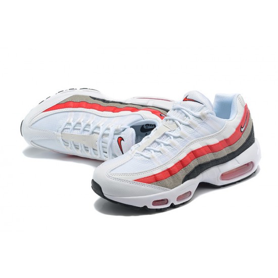 Nike Air Max 95 TT Uomo Scarpe Bianco Rosso DQ3430-001