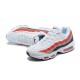 Nike Air Max 95 TT Uomo Scarpe Bianco Rosso DQ3430-001