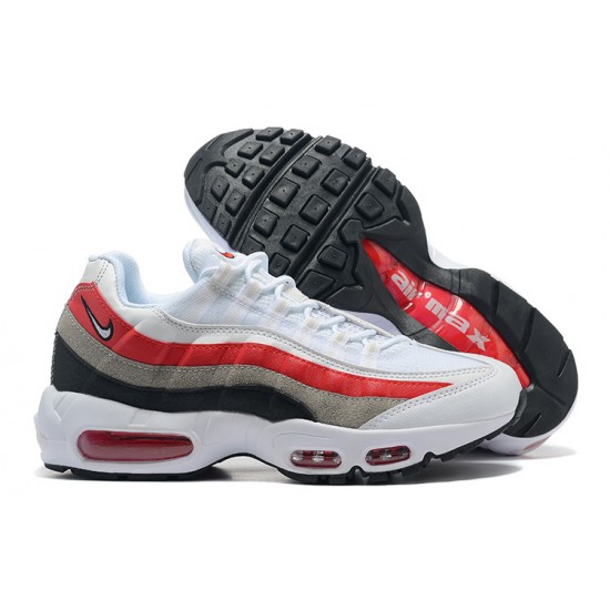 Nike Air Max 95 TT Uomo Scarpe Bianco Rosso DQ3430-001