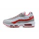 Nike Air Max 95 TT Uomo Scarpe Bianco Rosso and Grigio