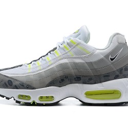 Nike Air Max 95 TT Uomo Scarpe Bianco and Grigio