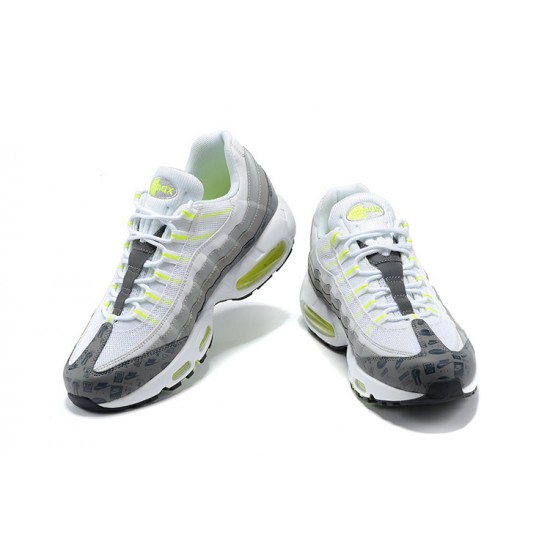 Nike Air Max 95 TT Uomo Scarpe Bianco and Grigio