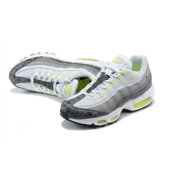 Nike Air Max 95 TT Uomo Scarpe Bianco and Grigio