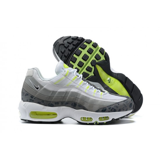 Nike Air Max 95 TT Uomo Scarpe Bianco and Grigio