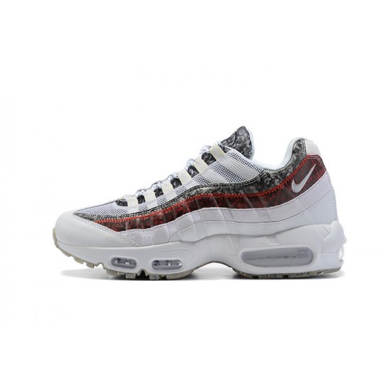 Nike Air Max 95 TT Uomo Scarpe Bianco and Rosso