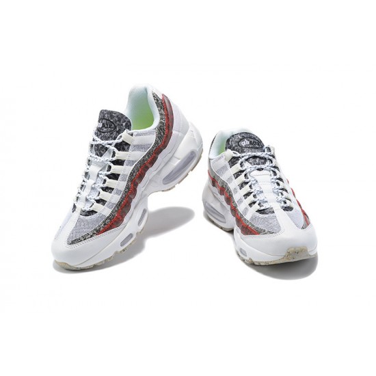 Nike Air Max 95 TT Uomo Scarpe Bianco and Rosso