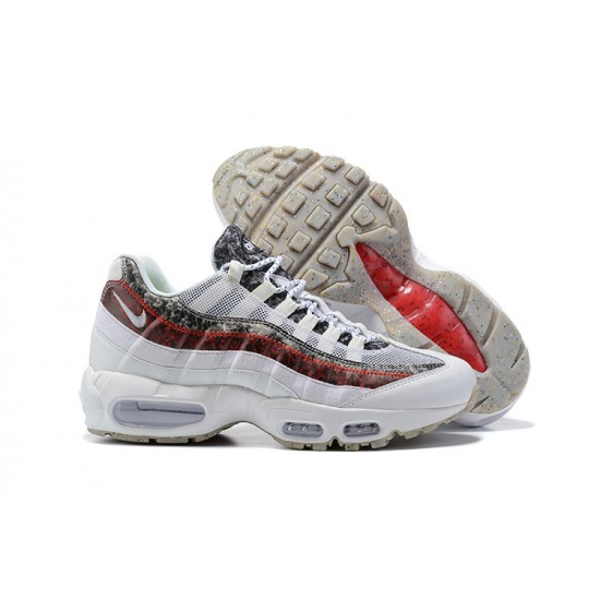 Nike Air Max 95 TT Uomo Scarpe Bianco and Rosso