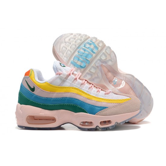 Nike Air Max 95 TT Donna Scarpe Giallo Rosa Bianco DQ9323-200