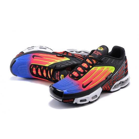 Nike Air Max Plus 3 Uomo Scarpe Nero Blu Rosso DR8602-001