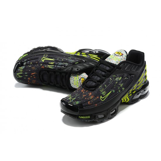 Nike Air Max Plus 3 Uomo Scarpe Nero Verde DM9097-001