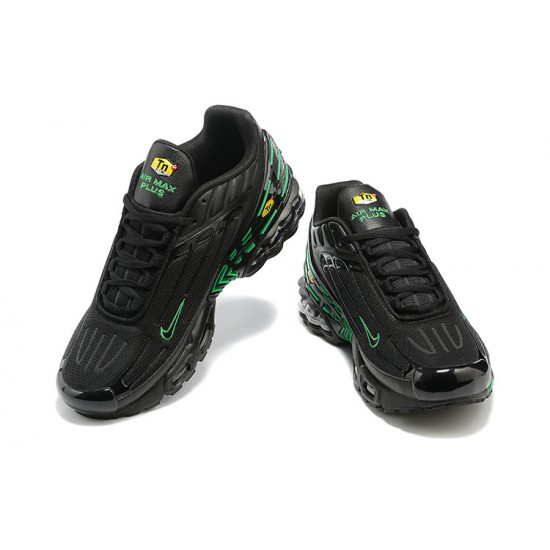 Nike Air Max Plus 3 Uomo Scarpe Nero and Verde