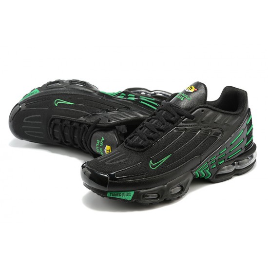 Nike Air Max Plus 3 Uomo Scarpe Nero and Verde