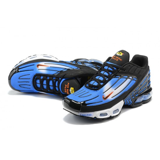 Nike Air Max Plus 3 Uomo Scarpe Blu Bianco and Nero DR8588-400