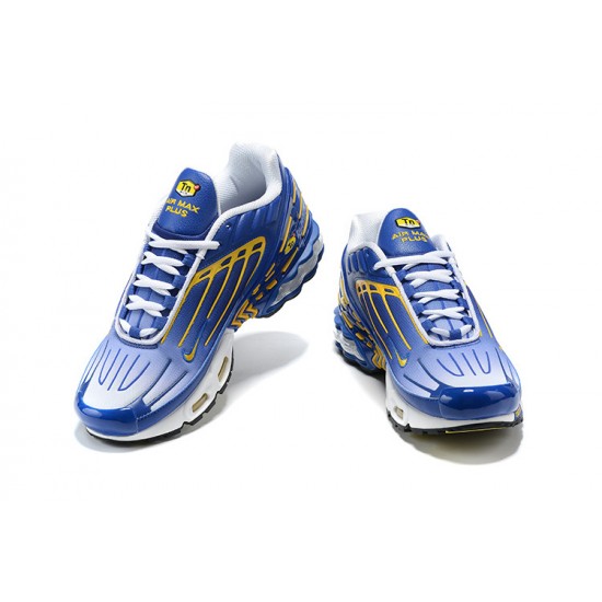 Nike Air Max Plus 3 Uomo Scarpe Blu Giallo CW1417-400