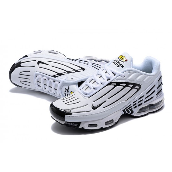 Nike Air Max Plus 3 Uomo Scarpe Bianco Nero CK6716-100