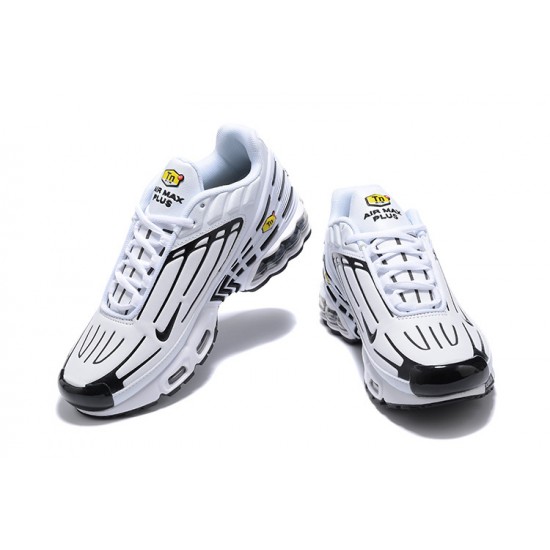 Nike Air Max Plus 3 Uomo Scarpe Bianco Nero CK6716-100